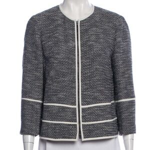 Lafayette 148 Tweed Pattern Evening Jacket